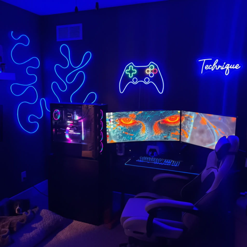 Gaming setup 1:1