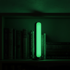 Hidden black cord bookshelf