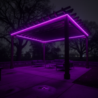 Purple pergola 1:1
