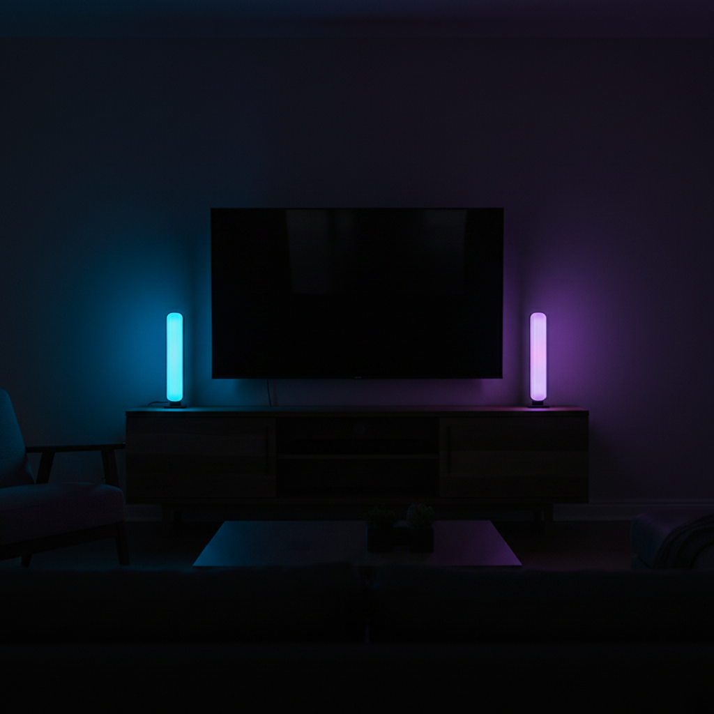 RGB Light Bar — TV Setup